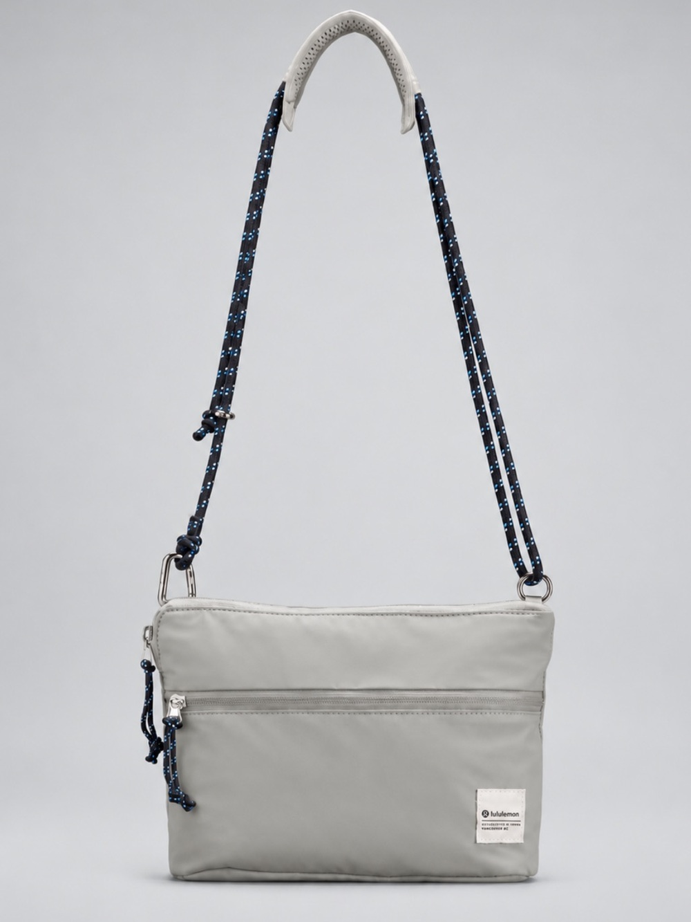 Lululemon Patch Logo Crossbody Bag 2.5L Stone Greige Nylon